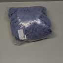 Design Den Fitted Sheet Queen, Soft 100% Cotton Sateen, Deep Pocket, Durable All-Around Elastic, Head/Foot Side Indicators, Queen Fitted Sheet Cotton (Blue Hydrangea)