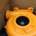 1.5HP Inflatable Air Blower for Big Inflatables, 1100W Powerful Bounce House Blower, Portable Commercial Fan Pump for Large Inflatable Bouncy Castle, Water Slide, Jumper