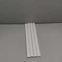 Delamu TV Cord Hider, Cord Covers for 2-3 Wires on Wall, Paintable Cable Hider Wire Covers for Cords, Easier Setup Wire Hiders for TV on Wall, Cable Cover Management to Hide Wires, W0.94H0.47in, White