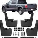 Ford F-150 Mud Flaps 2015-2020  OEM Fit, No-Drill Install, Protect Paint from Rocks & Mud  Fits Narrow Body Fenders (Not for Raptor/Lightning)