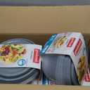 Large Bowl-Shaped Food Storage Containers (3-Pack) Pack of 4