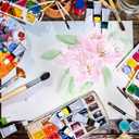 60 Pcs Canvases for Painting 5 x 7 Inch Stretched White Blank Cotton Canvas Panel Boards Bulk Flat Canvas Boards for Acrylic Oil Tempera Metallic Neon Painting Crafts