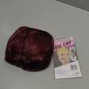 Wine Red Bob Wig With Bangs 12 Inch Burgundy Wig Short Synthetic Fiber Bob Wigs for Women Short Bob Wigs and Halloween Cosplay Wig for Daily Life Colorful Wigs With One Cap (Wine Red)