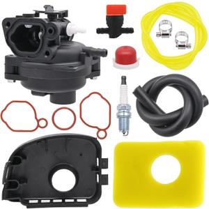 799583 593261 Carburetor Kits for B&S 595656 591979 591160 08P502 8P502 09P602 9P602 300E 450E 500E 550EX Series Engines with 799579 Filter 595660 Cover