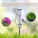 Rain Gauge Outdoor, 7 Inch Rain Gauges for Measuring Precipitation, Garden Yard Decor