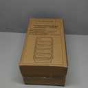 PrepNaturals 5 Pack 30 Oz Glass Meal Prep Containers - Dishwasher Microwave Freezer Oven Safe - Glass Storage Containers with Lids (Multi-Compartment)