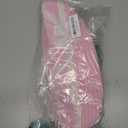 Woven Pink Basket for Gifts & Pink Gift Basket - Pink Baby Girl Baskets with Gift Bags and Ribbons for Valentines Day, Pink Bow Basket for Baby Shower, Nursery Toys Organizing, 16.6 x 8.5 x 5.5''