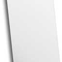 Ultra Thick 120lb Cover Artist Eggshell 4" x 9" Business Note Cards - 125 Thick Blank Cards with Premium Texture for Menu Cards, Program Cards, Rack Cards