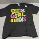 This Girl Glows T-Shirt, Large