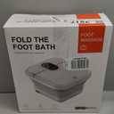 Mom Christmas Gifts for Women, Mens Gifts for Dad - Pedicure Foot Spa, Foot Spa Bath Massager with Heat, Collapsible Bath Soak Tub, Portable for Any Casual Scene to Help You Relax