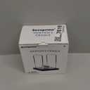 5 Large Beads Newton's Cradle Balance Balls Desk Toys Office Decorations with Black Wooden Base Desk Balance Balls Fun Science Physics Toys for Office/Bedroom/Living Room