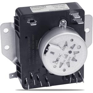 WED4815EW1 WED5100VQ1 WED4950HW0 WED4800BQ1 WED4800XQ0 WED4810EW1 7MWED1800EM0 WED4815EW Timer for Whirlpool Dryer Parts, WPW10185982 Dryer Timer Fits for Maytag Dryer Parts MEDC215EW1 MEDC300BW0