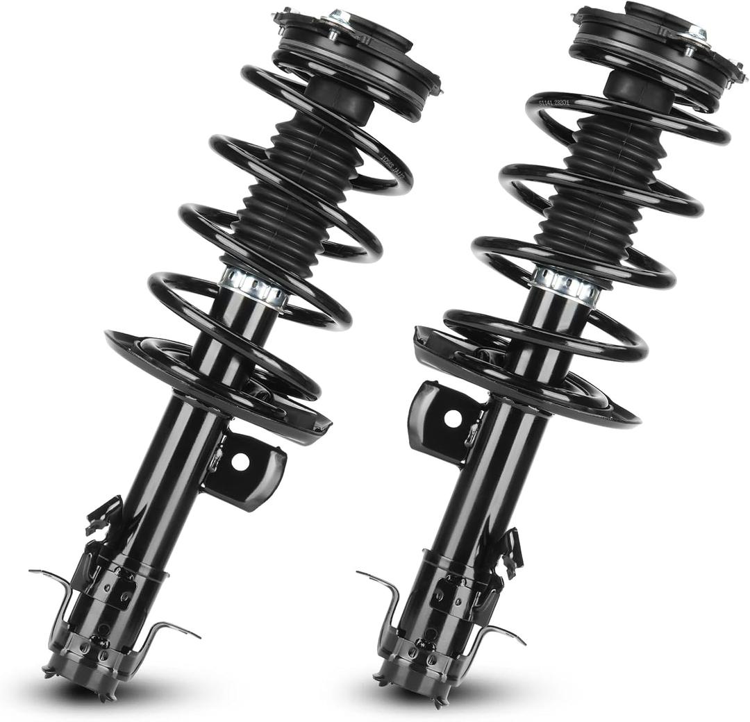 Front Complete Strut Shock Absorber Compatible with Nissan Sentra 2013, Struts with Coil Spring 272948 272947 (Set of 2)