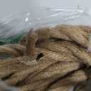 Vintage Rope Twisted Electrical Wire Hemp Rope Woven Textile Wire Twisted Cable Braided Retro Pendant Light Cord 2 * 0.75mm 25m