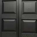 Ekena Millwork Lifetime Vinyl LP2S14X03100BL Standard Two Equal Panel Vinyls, Raised Panel Vinyl Shutters, w/Installation Shutter-Lok's & Matching Screws (Per Pair), 14.75"W x 31"H, Black
