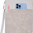 7-8 Inch Tablet Sleeve Bag, Waterproof iPad Case Pouch Cover for iPad mini 6 8.3", iPad mini 5/4/3/2/1/7.9" Tablet, Samsung Galaxy Tab S2 8.0, Tab A 8.0, ZenPad Z8s 7.9, 7-8 Inch iPad, Grey