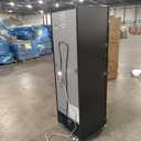 8.5 Cu.Ft Commercial Refrigerators, Display Fridge with Double-Tempered Glass Door, Outdoor Beverage Refrigerator with Locking, Key & LED, Beverage Cooler for Bar, Office, Restaurant