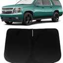 Windshield Sun Shade for Chevrolet Chevy Suburban 2015-2020, Car Front Window Sunshade with 240T Sun Visor Protector Blocks UV Rays Heat Sun Shield Accessories