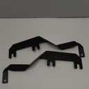 WSays Upper Hood Hinge Ditch LED Light Mount Brackets Compatible with Ford F250/F350/F450/F550 Super Duty 2017-2022