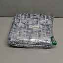 ROMANDECO Jacquard Decorative Throw Pillow Covers for Couch Set of 2, 20x20 Inches, Navy Blue