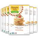 Simple Mills Organic Seed Crackers, Everything - Gluten Free, Vegan, Healthy Snacks, Paleo Friendly, 4.25 Ounce (Pack of 6) BB 01/21/2026