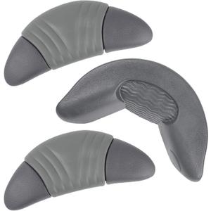 1 Pcs Neck Pillow and 2 Pcs Replacement Head Rest Pillows Compatible with Artesian Island Spas Hot Tubs and Tidal fit Swim Spa - Dark Grey, Head Pillows Part# 26-1303-85