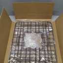 SinkSense Gehry 14" x 11.75" Kitchen Sink Bottom Grid, Antique Brown