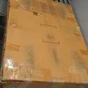 Winsome Nathan Snack Table Set with Stand, for Living Room, 26", Cappuccino, Set of 4 Tables