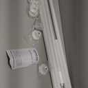 Tension Curtain Rod 51-168 In (4-14 Ft), Extra Long Curtain Rods No Drilling for Window Treatment Rods, Adjustable Heavy Duty Tension Rod, Outdoor Curtain Rods for Patio, Never Rust, White