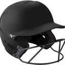 Mizuno F6 Fastpitch Softball Batting Helmet with Mask, Youth