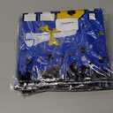 Slergut Graduation Party Decorations 2025, 5 Pack Graduation Tablecloth 54"x108", 2025 Graduation Party Table Decorations Blue, Graduation Party Supplies Plastic Tablecloth Congrats Grad Decorations
