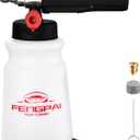 FENG PAI Foam Cannon for Pressure Washer, Car Wash Snow Foam Cannon Lance Pressure Washer Soap Dispenser with Adjustable Thick Foam, 1/4 Quick Connector, 1L (Foam Cannon Kits)