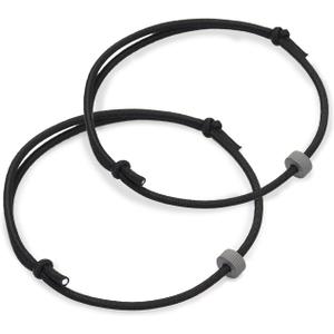 Bracelet Car Window Breaker, Wrist Strap with Tungsten Carbide Bead Vehicle Emergency Self Rescue Tool, Wristbands Breaking Tempered Safety Glass Rapid Escape, 2 Pack