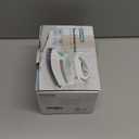 BEAUTURAL Mini Travel Steam Iron for Clothes with Dual Voltage, Temperature Control, Non-Stick Soleplate and Cord Storage, Ideal for Sewing, Quilting and Handcraft (White)