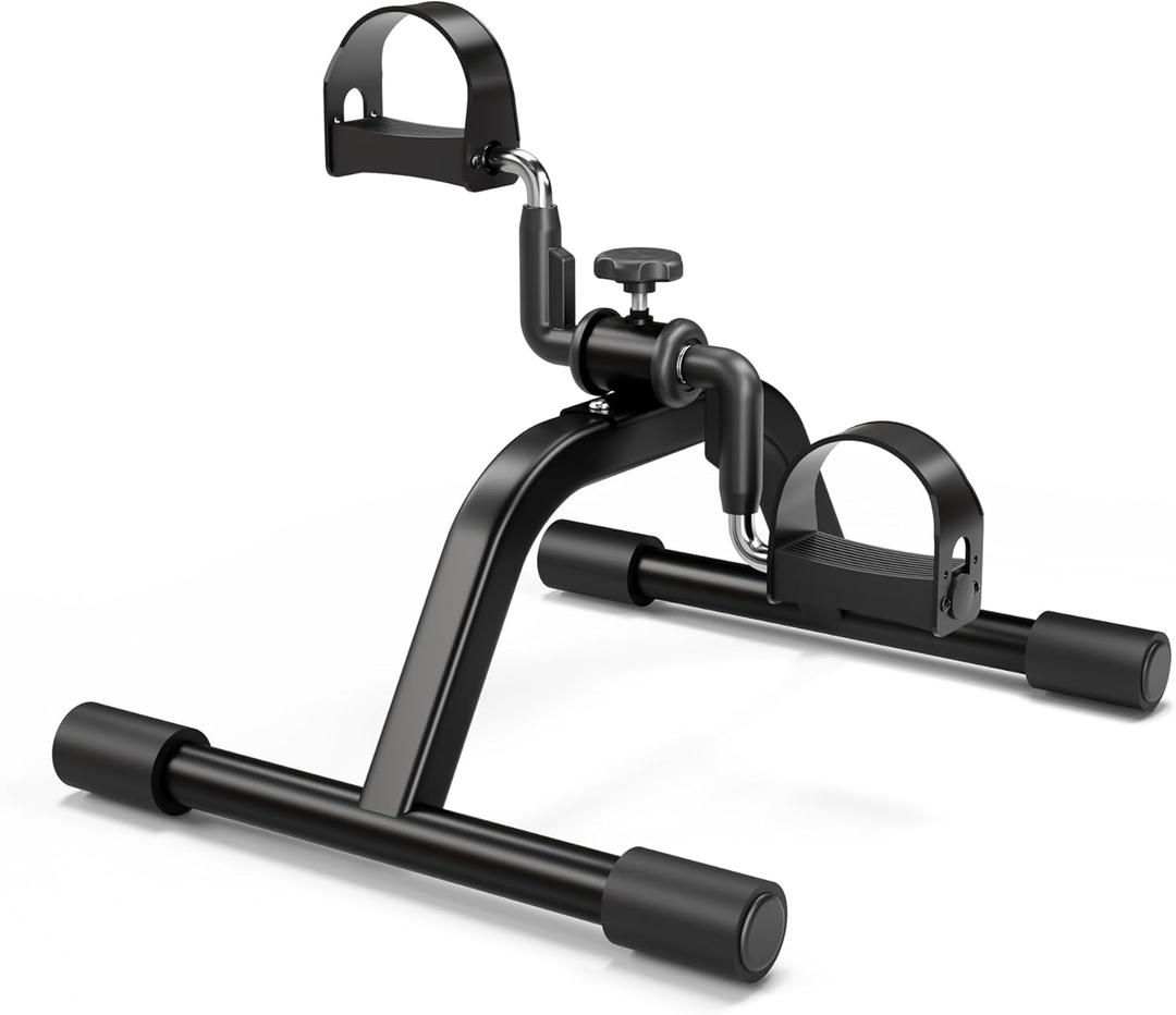 Pedal Exerciser Mini Exercise Bike for Leg and Arm Recovery Exercise Lightweight and Portable Floor Bike