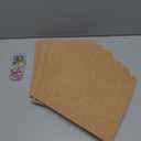 TUPARKA 6 Pack Cork Board 12"x12" - 1/4" Self-Adhesive Corkboards With 100 Push Pins, Bulletin Boards, Square Cork Tiles for Wall, Home, School, Office Decorative