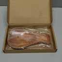 Patelai Acacia Wood Spoon Rest for Stove Top Bamboo Holder for Spatula Rest for Kitchen, Counter Spoon Holder for Countertop, Modern and Rustic for Farmhouse as Dining Table Decoration(Brown)