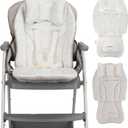High Chair Cover Compatible with Graco - Detachable & Machine Washable, Soft Padding with Neck Support, 4-Season Universal Seat Pad