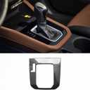 ZiWen Interior Trims Carbon Fiber Style Gear Panel Center Console Cover Accessories for Subaru Forester 2025 2026 (Gear Panel, Carbon Fiber Print)