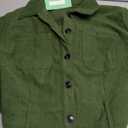 YEXPINE Women's Corduroy Midi Dress Long Sleeve Belted Button Down Shirt Long Dress with Pockets (Large, Green)