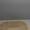 YDKGL Bathroom Rugs Mat 20x31, Ultra Thin Non Slip Bath Mats for Bathtub Quick Dry Absorbent Rubber Bathroom Mat Fit Under Door, Washable Half Round Bath Rugs, Beige Brown