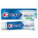 Crest Toothpaste Clean Breath Peppermint 4.6oz – Neutralizes Bad Breath, Antibacterial Protection, Fights Cavities, Freshens Breath, Gently Whitens