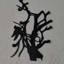 Tree Branch Wall Decor, Wall Mounted Coat Rack - an Artistic Blend of Function and Design27.5 x 9.5",7 Hooks.