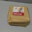 100ct Pre-folded Unbleached Cone Coffee Filters, Upgraded 30% Thicker Natural Paper for Pure Taste, Compatible with Chemex Pour-Over Coffee Makers