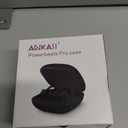 Cover Compatible with Powerbeats Pro Case, Full Protective Shockproof Anti-Slip Silicone Case for Beats Powerbeats Pro 2020 (Black Edge+Burgundy)