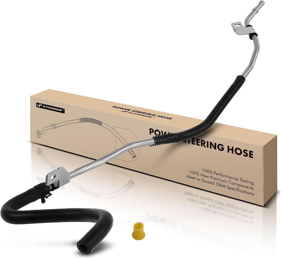 A-Premium Power Steering Return Hose Line Assembly Compatible with Lexus RX330 2004 2005 2006, 3.3L, Intermediate Pipe