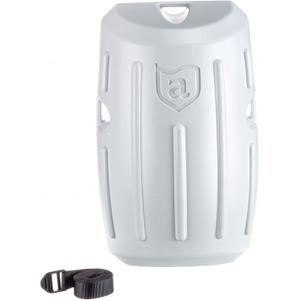 Attwood 93536-1 Softside Pontoon Boat Fender, White