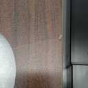 Mobile Standing Desk, Rolling Laptop Cart Adjustable Height with Cup Holder, 28 inch Portable Table with 4 Lockable Wheels, Walnut Computer Workstation with Hook and Slots for Home Office