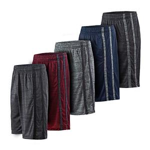 Athletic Shorts for Men - 3 Pack Men's Activewear with Pockets, Quick Dry Basketball Shorts - Sports Shorts for Workout, Gym, Running