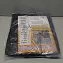 E.share Sun Shade Cloth, 40%-50% Sun Block Mesh Net, 10FT x 6.5FT Breathable Black Screen for Garden Greenhouse Patio Plants Vegetables Flowers